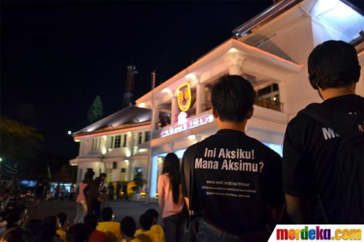 Earth Hour di Malang