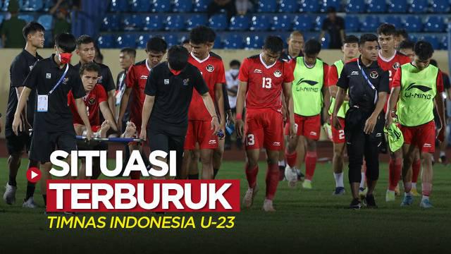 Berita video situasi terburuk menurut Shin Tae-yong dihadapi Timnas Indonesia U-23 jelang laga kontra Malaysia dalam perebutan medali perunggu sepak bola putra SEA Games 2021.