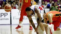 Jordan Clarkson tampil gemilang dalam laga Asian Games 2018 melawan Tiongkok.  (AP Photo/Aaron Favila)