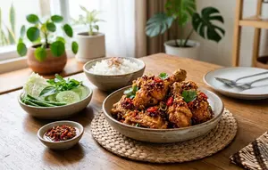 Resep Ayam Goreng Chili Oil Renyah yang Bikin Nagih