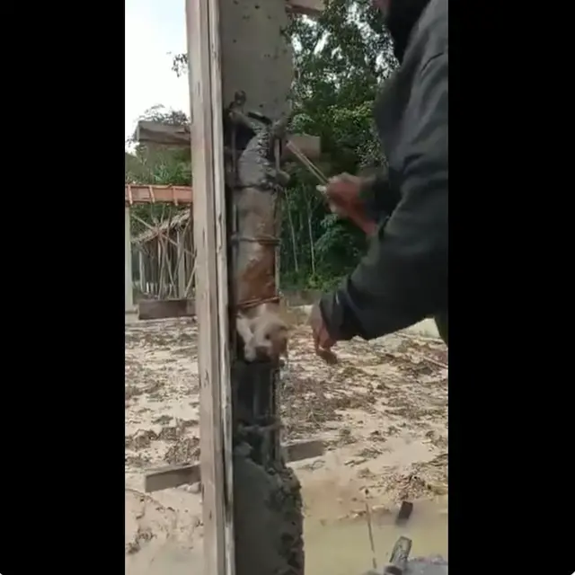 6 Hasil Kerja Tukang Bangun Tiang Bangunan Ini Bikin Was-Was, Takut Roboh