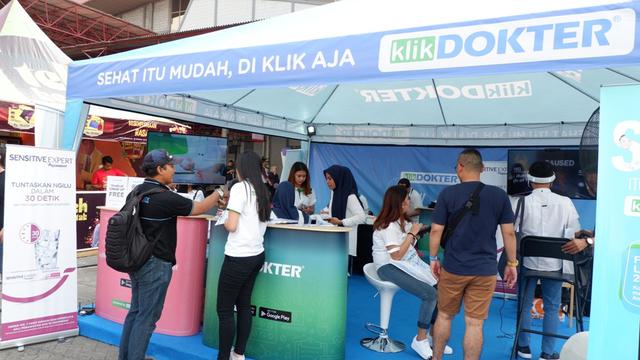 Klik Dokter Gratiskan Pengunjung JICOMFEST 2019 Cek Gula Darah dan Kolesterol, Hasilnya?