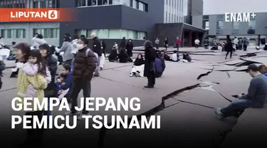 6 Orang Dilaporkan Tewas Akibat Gempa Jepang Pemicu Tsunami
