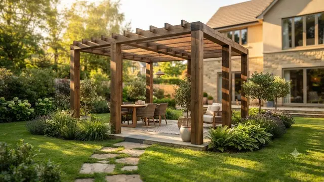 Model Pergola Kayu