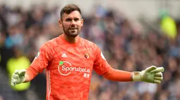 5. Ben Foster (Watford) - Ben Foster merupakan satu di antara kiper terbaik di Premier League. Meskipun tidak membela klub besar, Foster tetap eksis di Premier League dan tercatat melakukan 100 penyelamatan serta 7 clean sheets. (AFP/Glyn Kirk)
