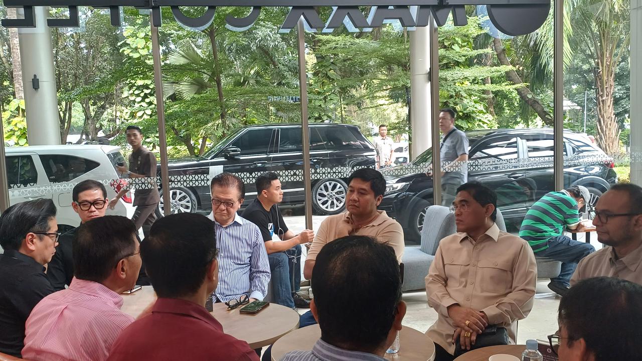 maruarar sirait ngopi bareng konglomerat