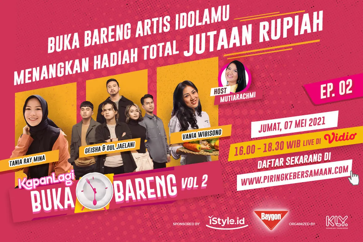 Yuk buka bareng Geisha dan Dul Jaelani di KapanLagi Buka Bareng.