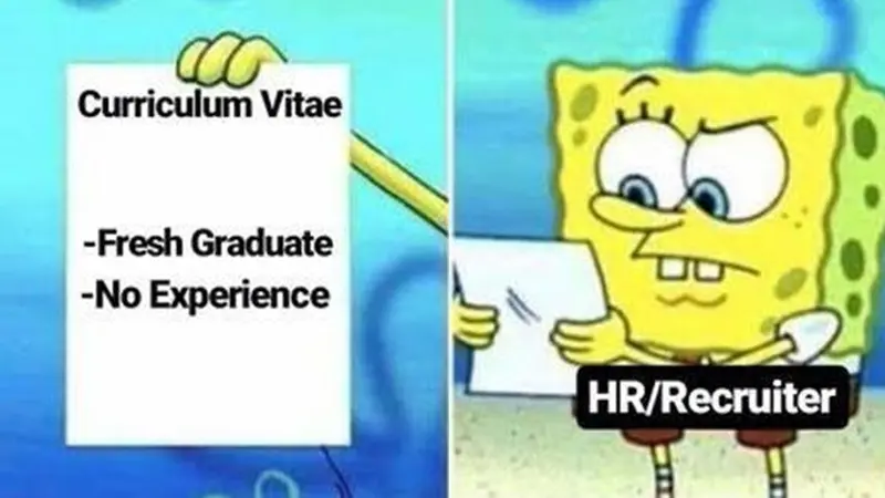 5 Meme Fresh Graduate Cari Kerja Ini Sering Terjadi