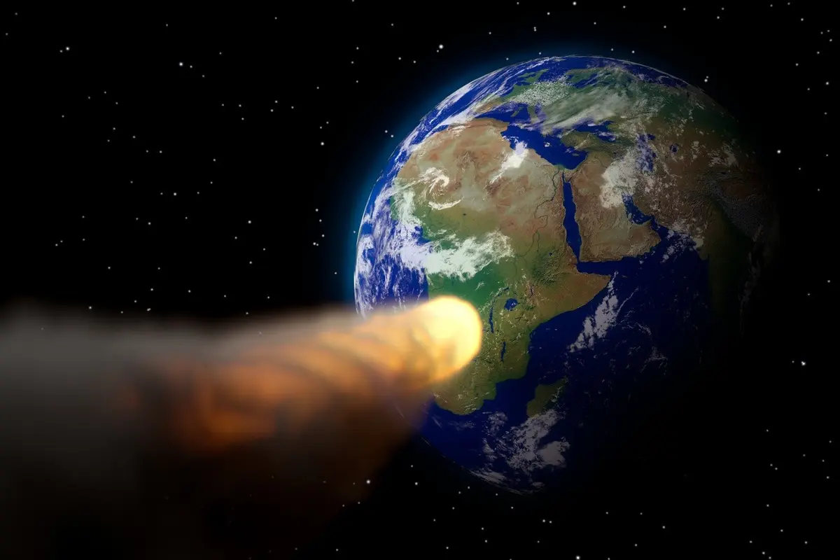 Ilustrasi asteroid