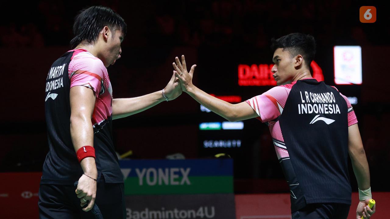 Indonesia Masters 2023: Leo Rolly Carnando/Daniel Marthin