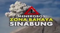 Material vulkanik yang dilepaskan Gunung Sinabung hingga kini sulit diprediksi.