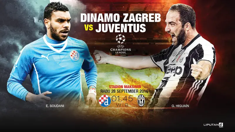 Prediksi Dinamo Zagreb Vs Juventus