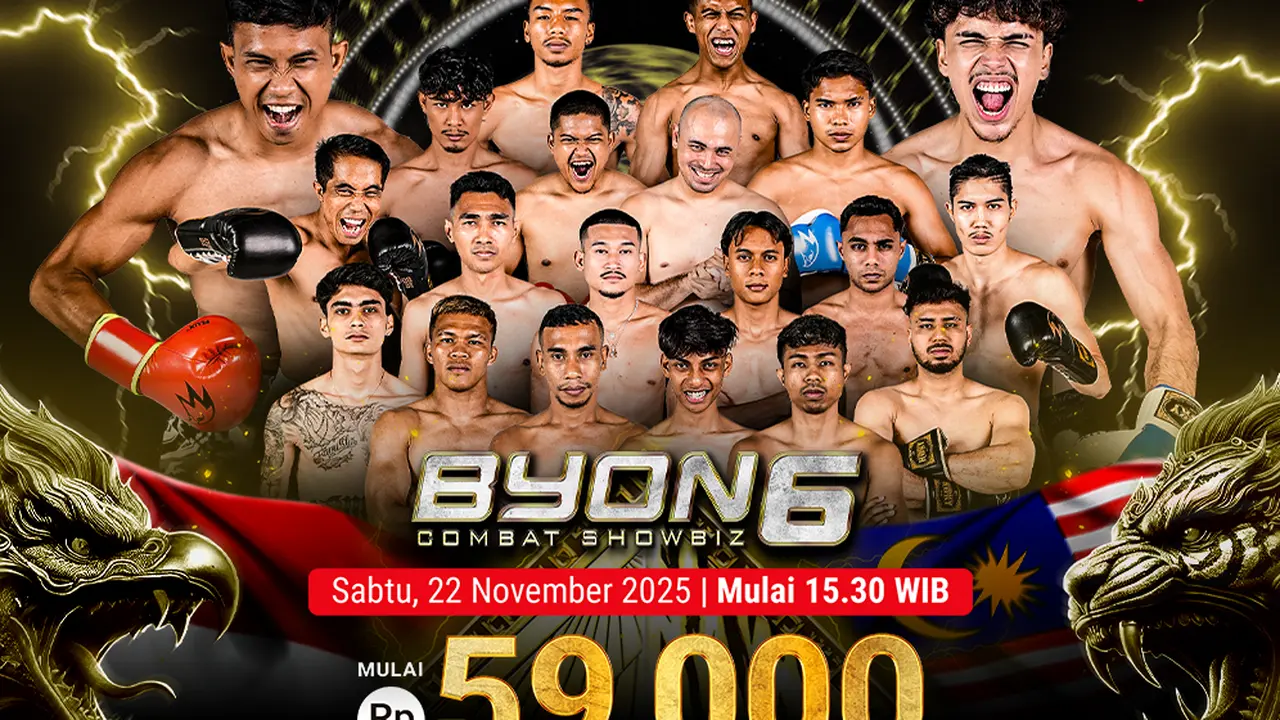 BYON Combat Showbiz 6 tayang eksklusif di Vidio. (dok. vidio.com)