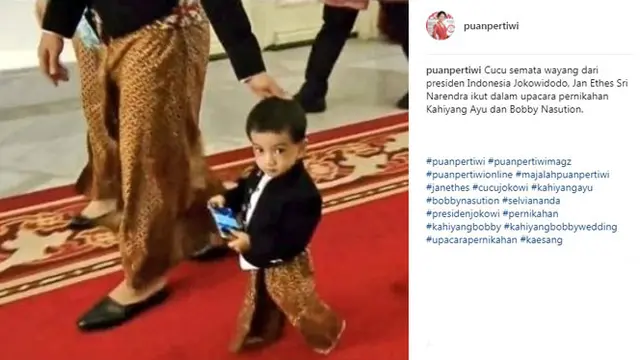 [Bintang] Cucu Pertama Jokowi