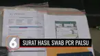 Komplotan penjual surat swab dan PCR Covid-19 palsu ditangkap. Selain dengan hasil negatif, ternyata empat tersangka ini juga menjual surat Swab PCR dengan hasil positif Covid-19 untuk digunakan pembeli agar bisa bolos kerja.