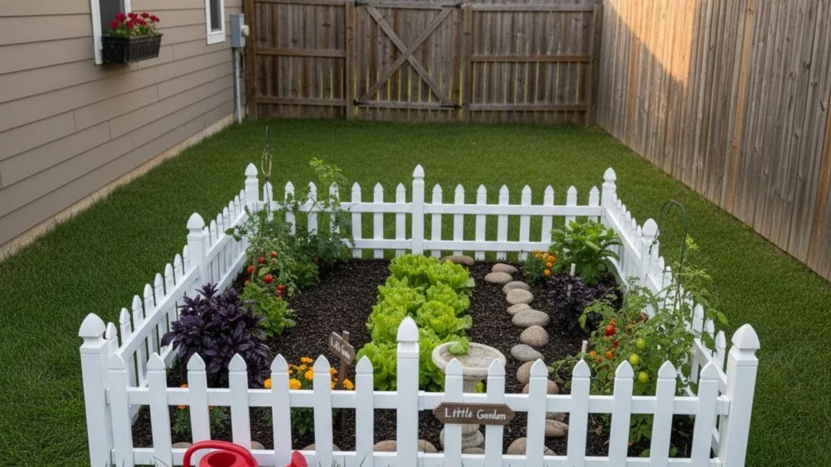 Ilustrasi Kebun Mini
