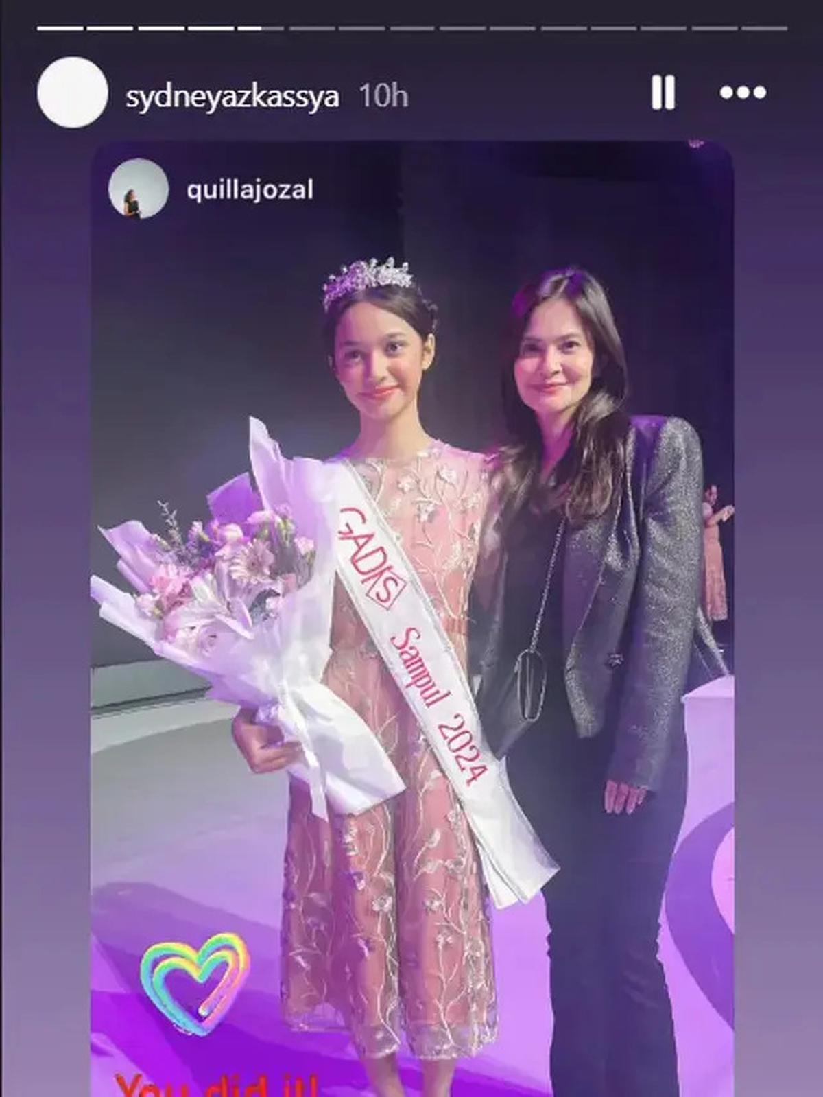 6 Potret Sydney dan Cut Tari di Final GADIS Sampul 2024, Ibu Anak Cantik Berprestasi