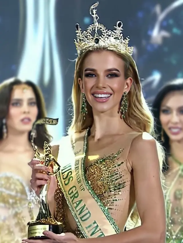 Miss Grand Czech Republic, Mariana Beckova Jadi Miss Social Media (Istimewa)