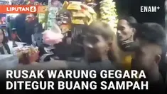 Anak Punk Amuk Warung di Serang Usai Diingatkan untuk Tak Buang Sampah Sembarangan