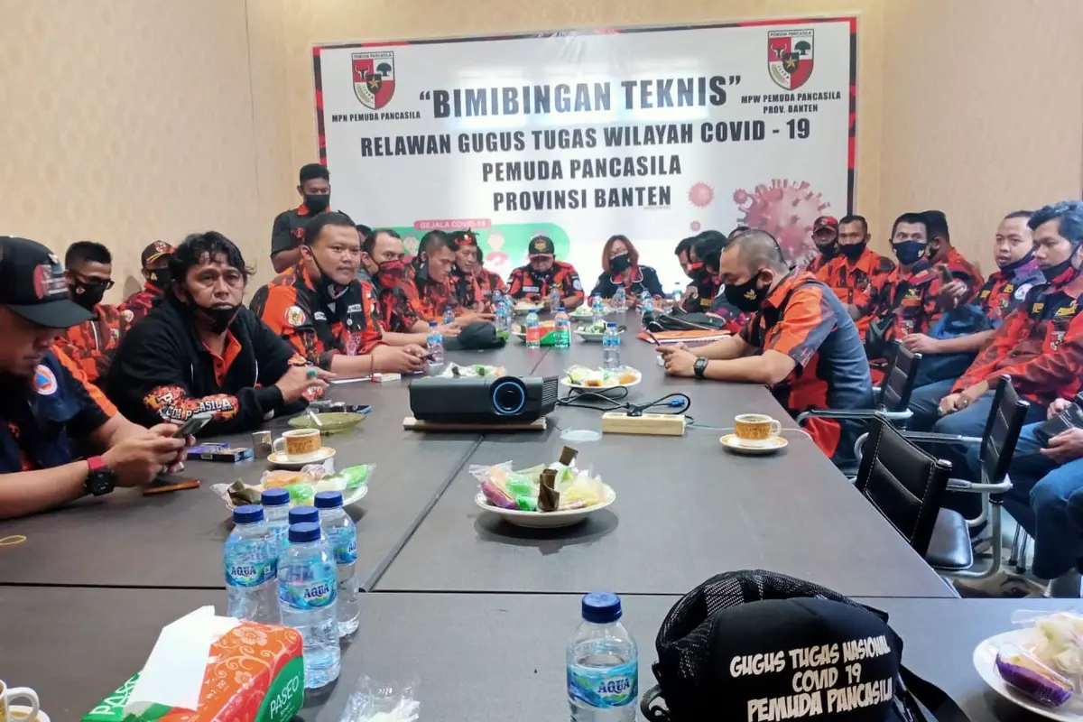 Gugus Tugas Ormas Pemuda Pancasila (PP) bersama Indika Foundation kembali mengadakan bimbingan teknis terkait penanganan Covid-19 atau virus corona