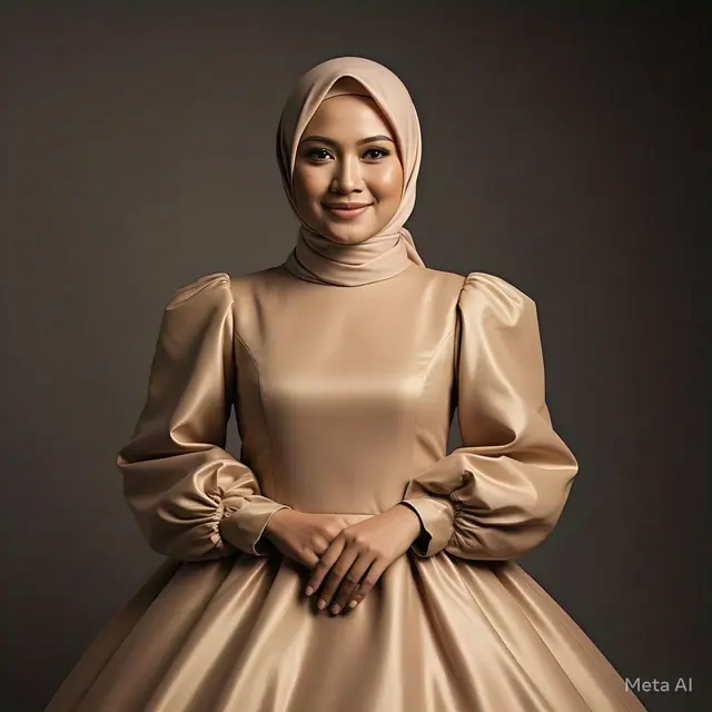 Rekomendasi Gaun Pesta Lengan Balon 2025/Nurul Diva Kautsar via Meta AI