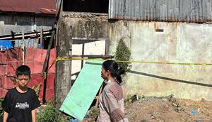 Rumah kosong di Jalan Sultan Abdullah I, Kecamatan Tallo, Makassar, Sulawesi Selatan, tempat ditemukannya jasad bocah SD tanpa busana. (Liputan6.com/ Fauzan)