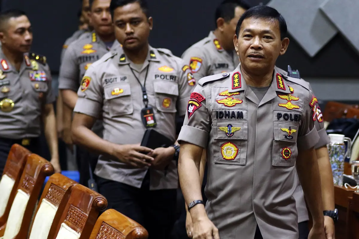 Komjen Idham Azis Jalani Uji Kepatutan dan Kelayakan Calon Kapolri