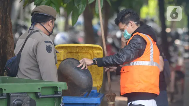 Operasi Yustisi di Bundaran HI