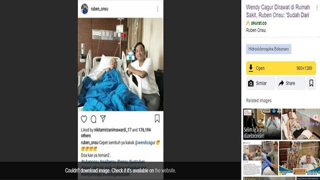 Gambar Tangkapan Layar Penelusuran Foto Menggunakan Situs Yandex.
