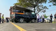 Olah TKP Kecelakaan Indramayu: 2 Hantaman Berujung Maut