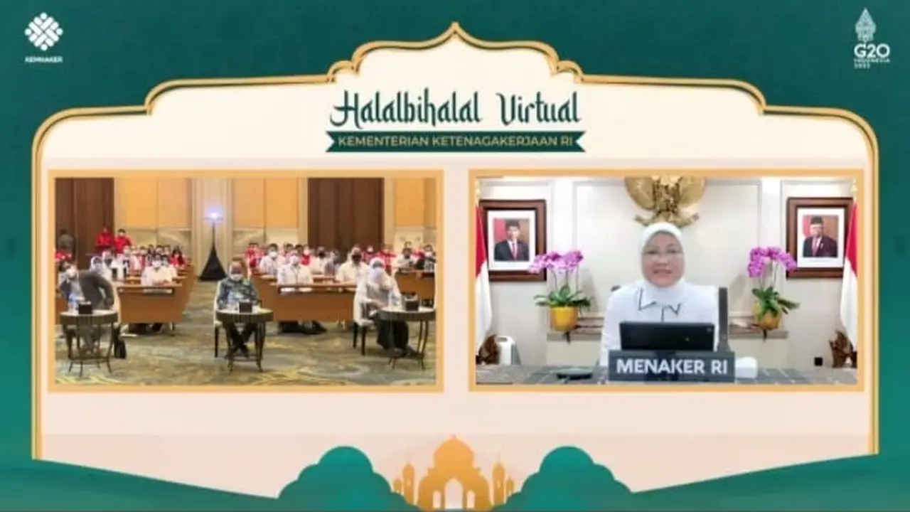 Gelar Halalbihalal, Menaker Harapkan Momentum Peningkatan Kinerja (Istimewa)