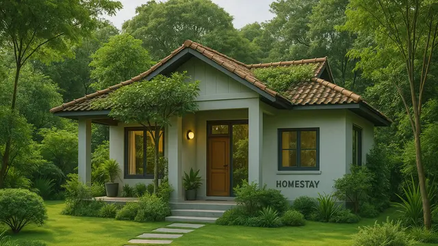 Inspirasi Model Rumah Sederhana di Desa dengan Homestay