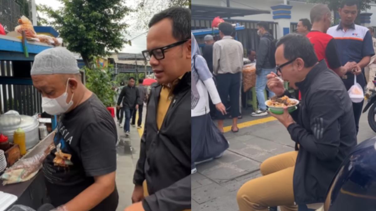Momen Wakil Menteri Ngantor Naik KRL, Merasakan Desak-desakan dengan Penumpang Lain Saking Kereta Penuh