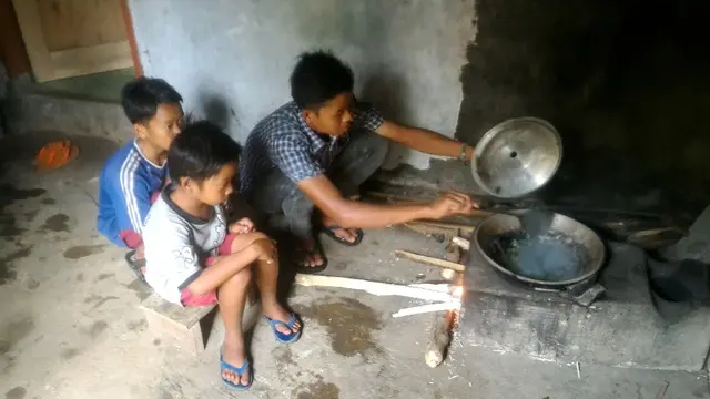 Kondisi Terkini Tasripin, Bocah yang Urus 3 Adik Seorang Diri