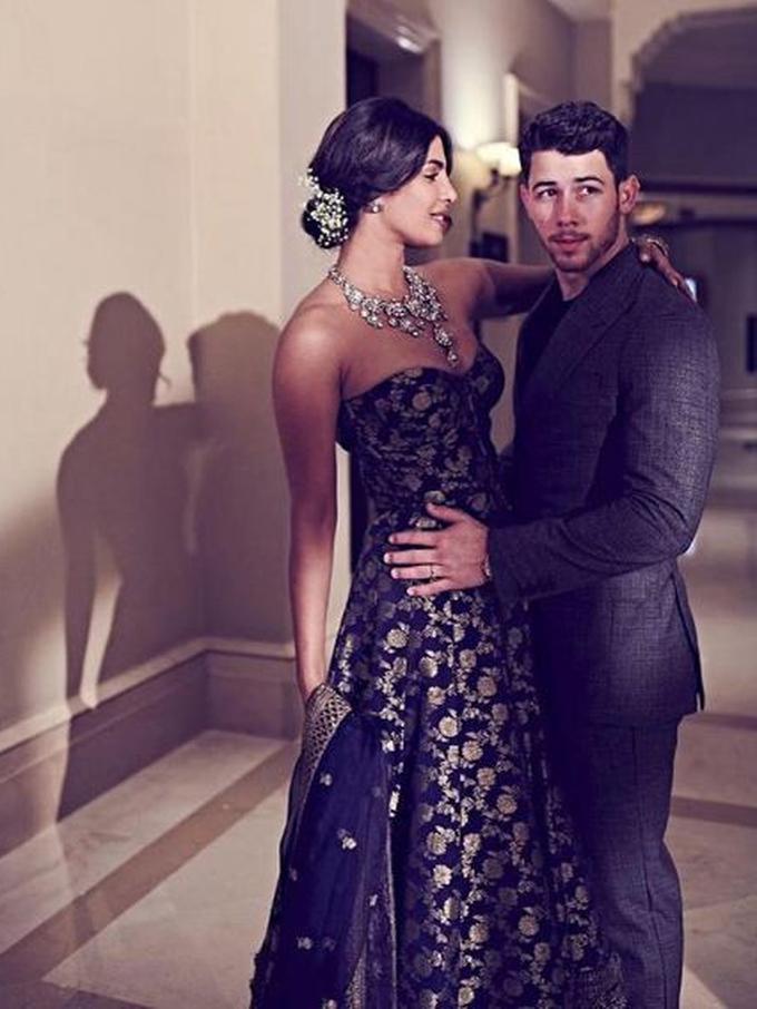 Gaun Pengantin India  Terseksi Priyanka Chopra untuk 