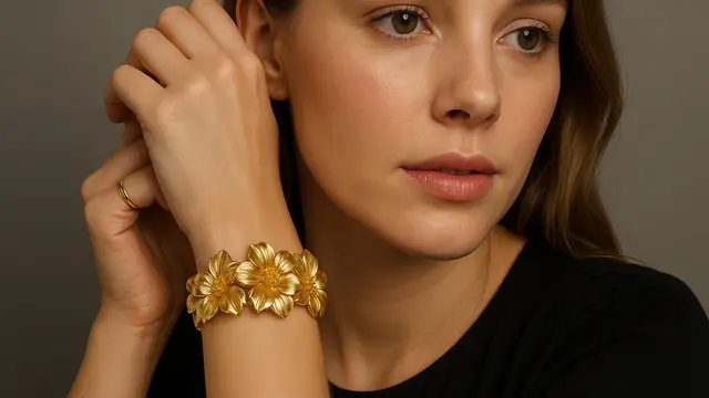 7 Model Gelang Emas Antimainstream untuk Ibu Muda, dari Ekor Kucing hingga Desain Geometris