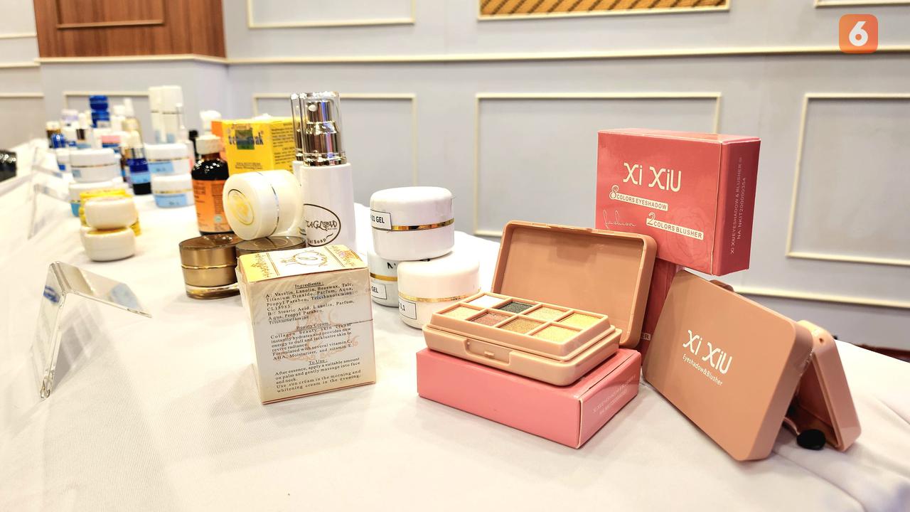 Daftar 91 Merk Kosmetik Ilegal yang Diamankan BPOM Jelang Ramadhan 2025