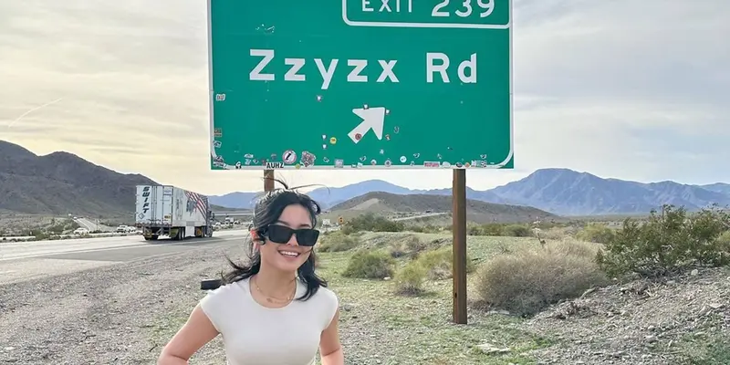 Temui Nama Jalan Unik, Ini Potret Yoriko Angeline Saat di Las Vegas