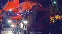 Kebakaran Ruko di Tanah Abang, 12 Unit Damkar Dikerahkan