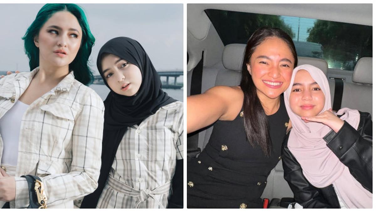 6 Outfit Senada Marshanda dan Sienna Ameerah, Inspirasi Ibu Anak Tampil Kompak