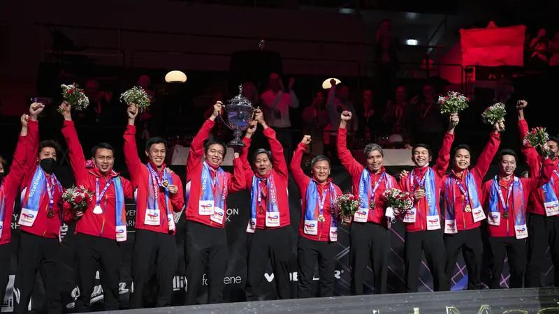 Indonesia Kembali Raih Gelar Juara Thomas Cup