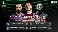 Jadwal Live Streaming UEFA Conference League Babak 8 Besar di Vidio. (Sumber : dok. vidio.com)