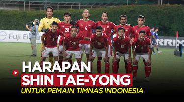 Berita video Pelatih Timnas Indonesia, Shin Tae-yong, punya harapan untuk para pemainnya saat menghadapi Malaysia di Grup B Piala AFF 2020.