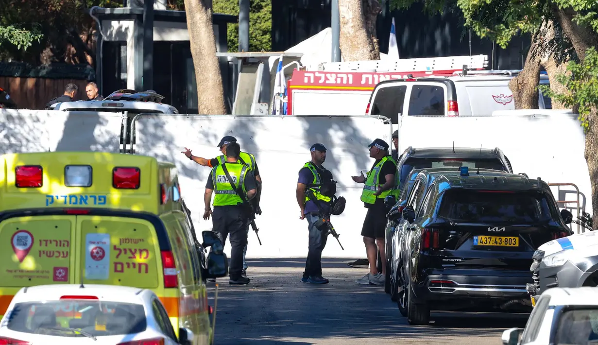 Kantor Perdana Menteri Israel memastikan tidak ada korban luka dan korban jiwa atas serangan ini. (Jack GUEZ/AFP)