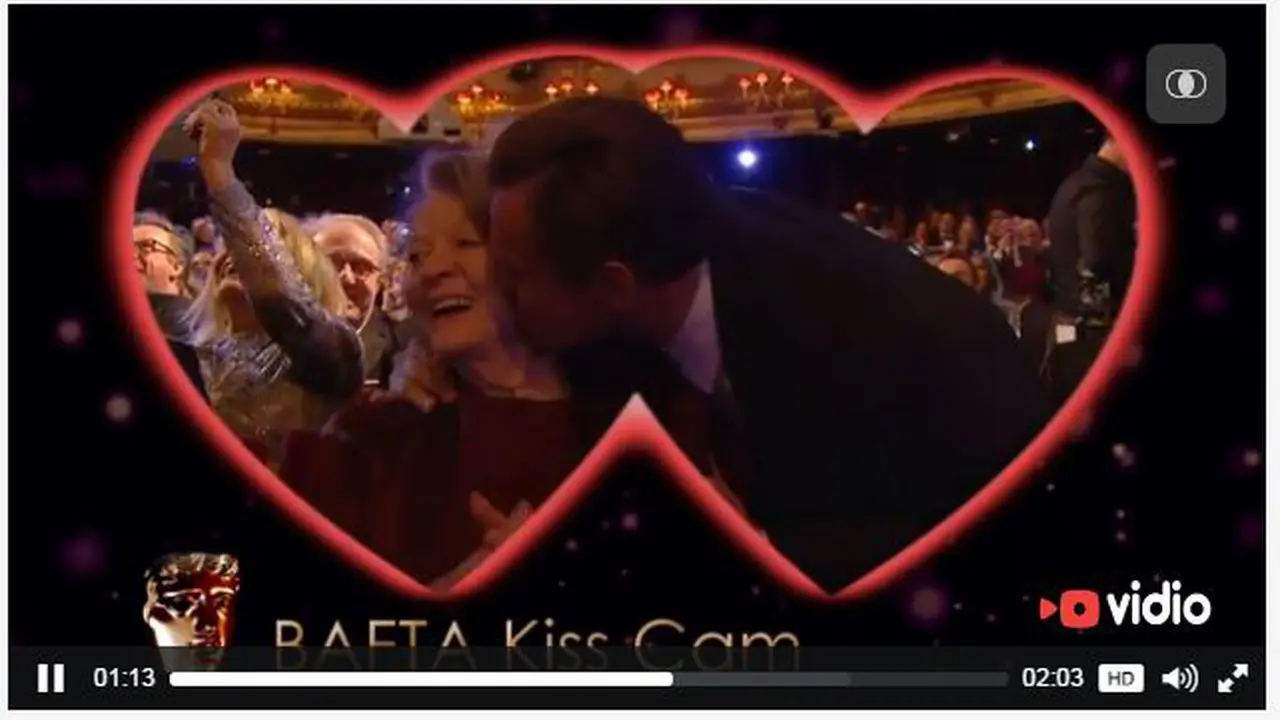 Leonardo DiCaprio dan Maggie Smith