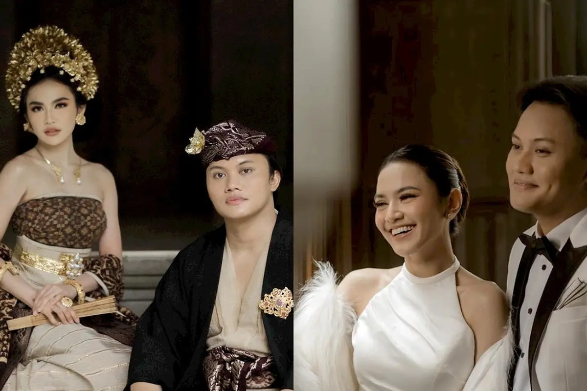 6 Gaya Prewedding Memikat Pasutri Baru Rizky Febian dan Mahalini, dari Busana Tradisional Bali hingga Klasik