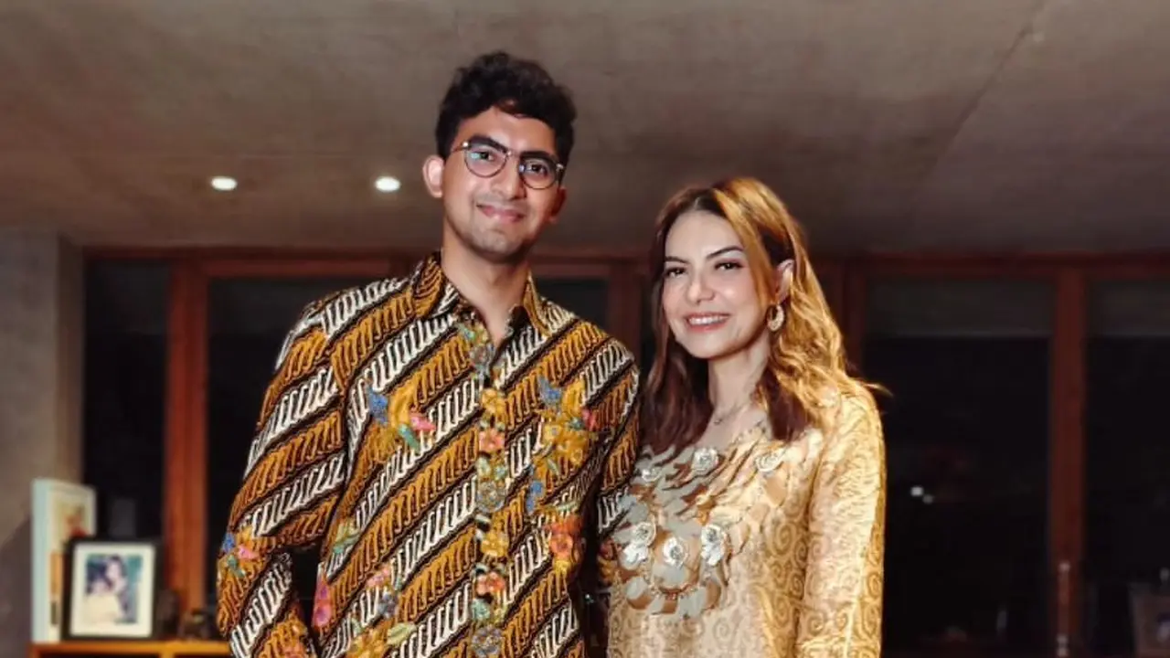 Najwa Shihab dan anak (Instagram/najwashihab)