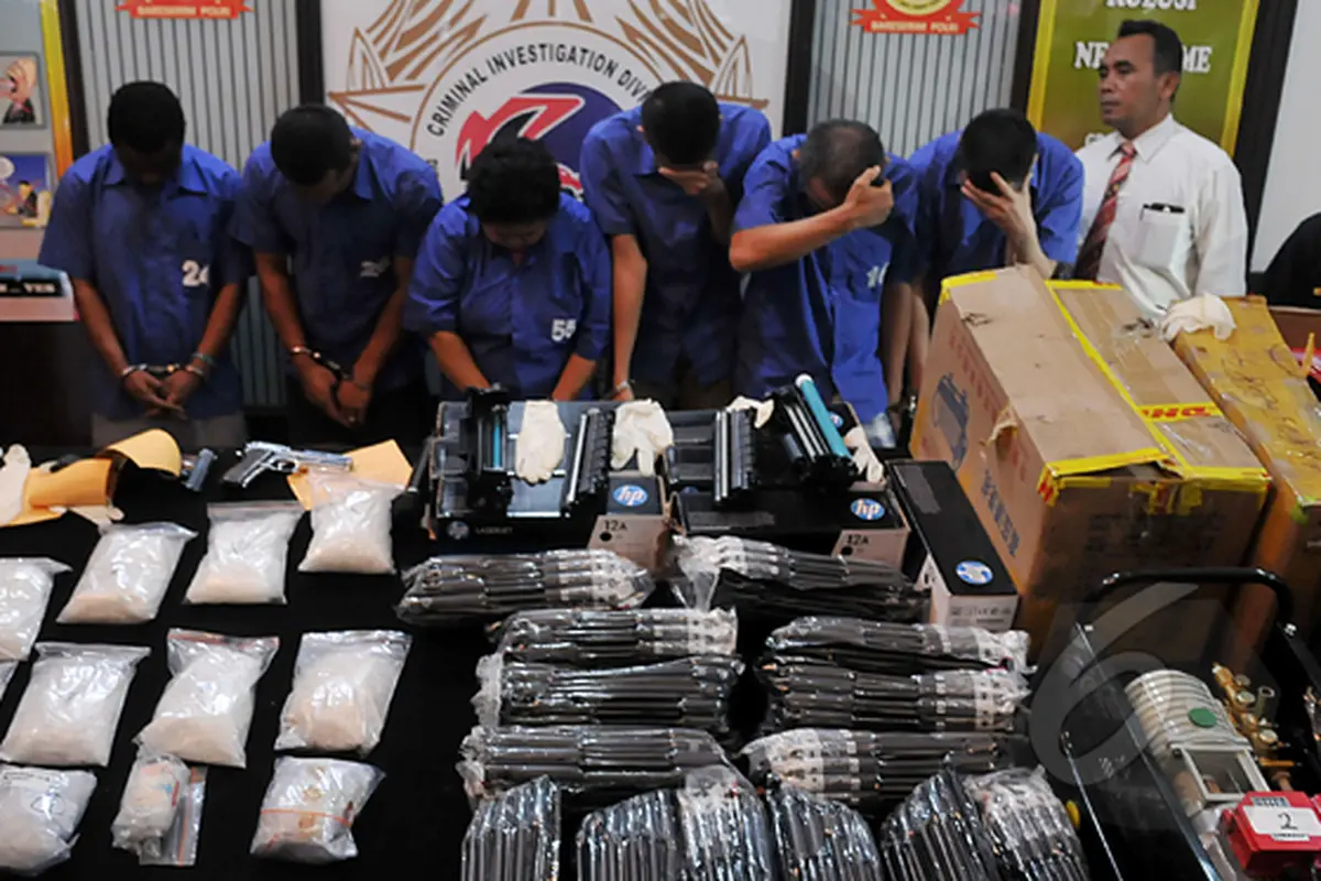 8 Kilogram Sabu Berhasil Diamankan Polisi