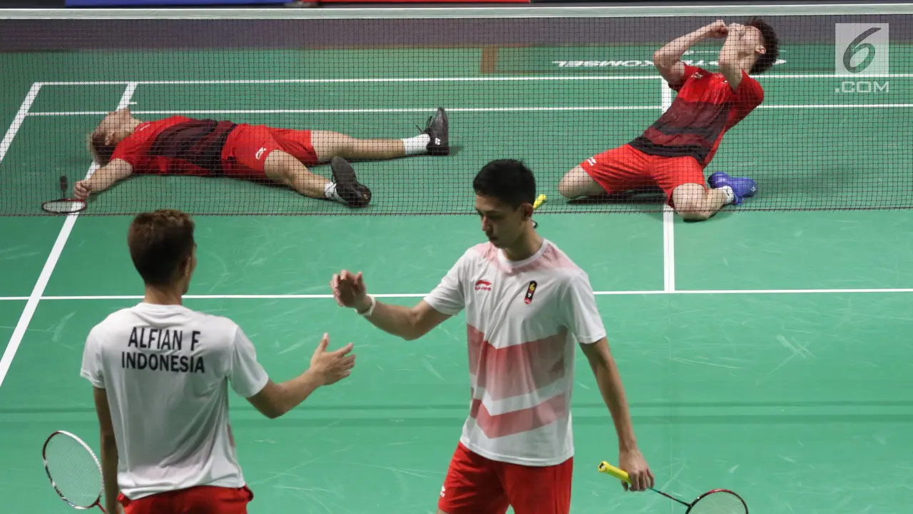 Kevin / Marcus Raih Emas Asian Games 2018