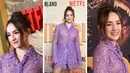 Foto kolase Marlow Barkley saat menghadiri pemutaran perdana film Netflix "Slumberland" di AMC Century City di Century City, California pada 9 November 2022. (AFP Photo)